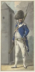Uniform of the Rotterdam Society of Arms Trade the Palm Tree