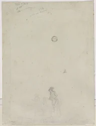 Sketch of Peasants at a Fountain