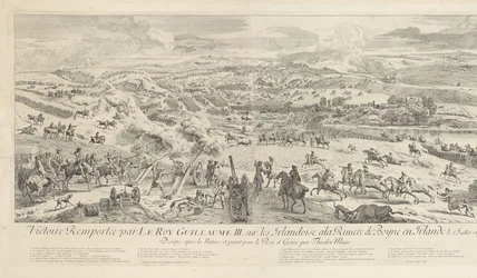 Battle of Drogheda at the Boyne, July 1, 1690