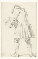 Standing Soldier, Seen from Behind