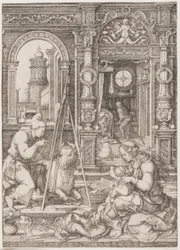 Saint Luke Painting the Virgin and Child