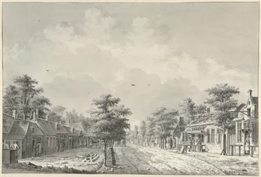 View of the Village De Bilt from the Hollebeld