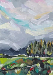 Colorful Abstract Landscape