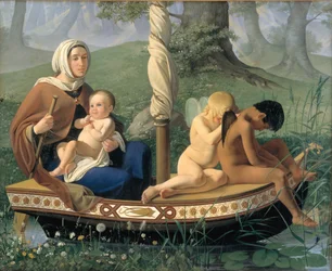 Infancy. From the series: The Four Ages of Man