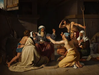 Noah and His Family in the Ark, 1835