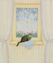 Wisteria Cat
