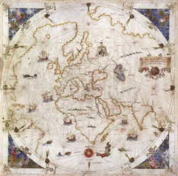 Portolan Chart of the World