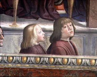 Central Wall of the Cycle of the Life of St. Francis, c.1483 (detail)