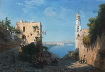 View of Posillipo from the Church of Saint Anna