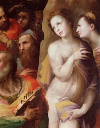 Descent of Christ into Limbo (detail)
