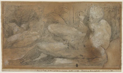 Three Male Nudes, c. 1540-1547