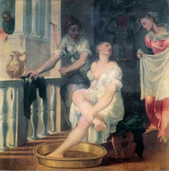 Bathsheba at Her Bath