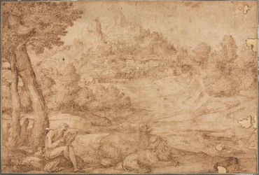 Saint Jerome in a Landscape