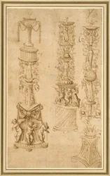 Studies of Three Candlesticks