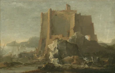 Landscape with Rock and Fortress