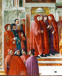 Annunciation to Zachariah (detail)