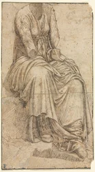 Copy of a Roman Statue of a Seated Woman