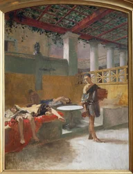 The Triclinium after the Orgy, c.1860