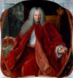 Portrait of Domenico Negrone (1672-1736), Doge of the Republic of Genoa from 1723 to 1726