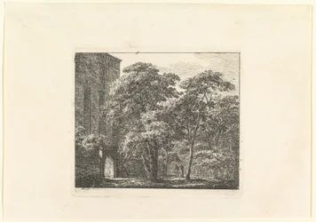 Gothic Architecture in a Landscape, ca. 1807