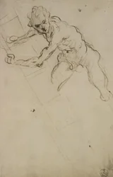 Study of a Figure for the Crucifixion