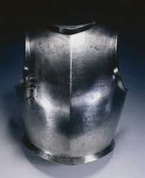 Gothic Breastplate with Lance Rest Mount, c.1490-1500