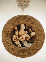 The Holy Family and St. John the Baptist