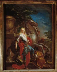 Portrait of a Gentleman from Genoa with His Horse