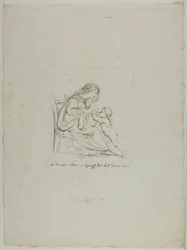 Seated Virgin
