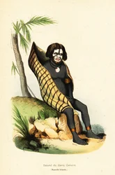 Native of the Carteret Bay, Nui Allan, New Ireland, Papua New Guinea