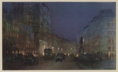 Knightsbridge in Black and Gold