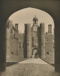 Base Court, the First Quadrangle of Wolsey