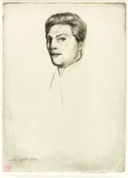 Drypoint Number Five: Portrait