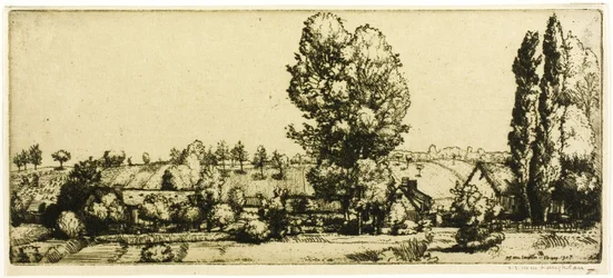 Landscape, Poigny