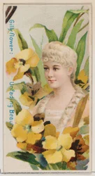 Gilly-flower: Unfading Beauty, from the series Floral Beauties and Language of Flowers N7