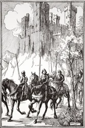 Sir Galahad at the Abbey