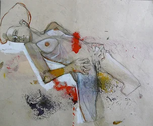 Abstract Reclining Figure