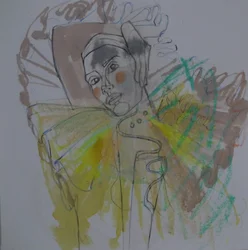 Colorful Abstract Portrait