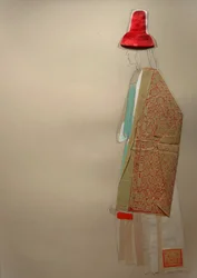 Elegant Red Hat Figure