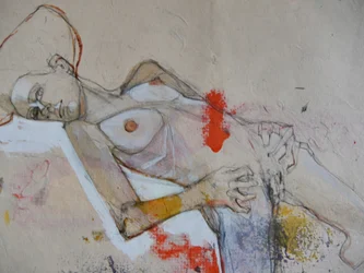 Expressive Reclining Nude