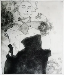 Monochrome Fashion Portrait