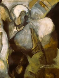 Praying Abstract Figures