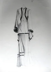 Vintage Fashion Sketch
