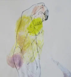 Yellow Nude Figure