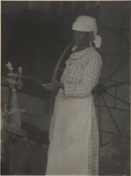 Woman at Spinning Wheel