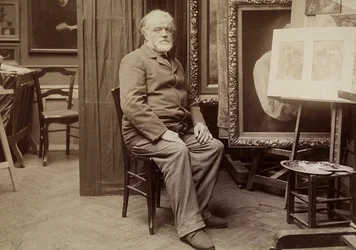 Portrait of a Painter in his Studio