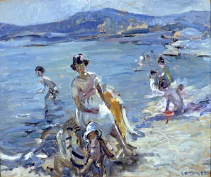 Figures Bathing