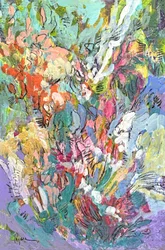 Colorful Abstract Flowers