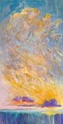 Golden Sunset Ocean View