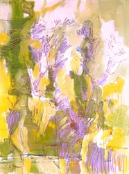Vibrant Abstract Garden